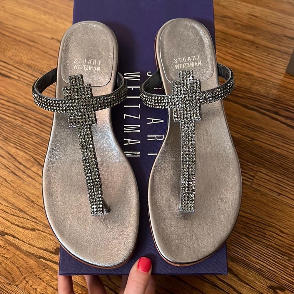 Stuart Weitzman “Vanity” sandals
